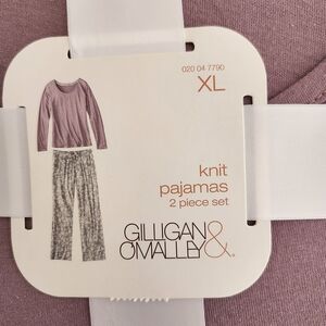 Knit Pajama Set Size XL NWOT